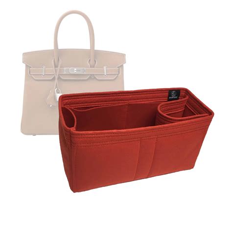 hermes plastic organizer shoulderbag|Hermes birkin bag insert.